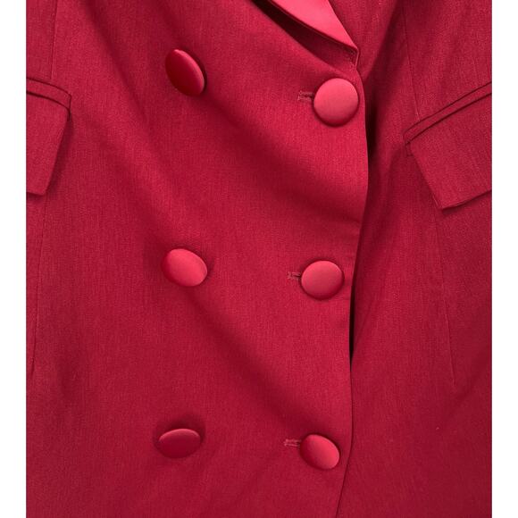 City Chic dress off shoulder Tux Mini red size XL 22 - Picture 5 of 10